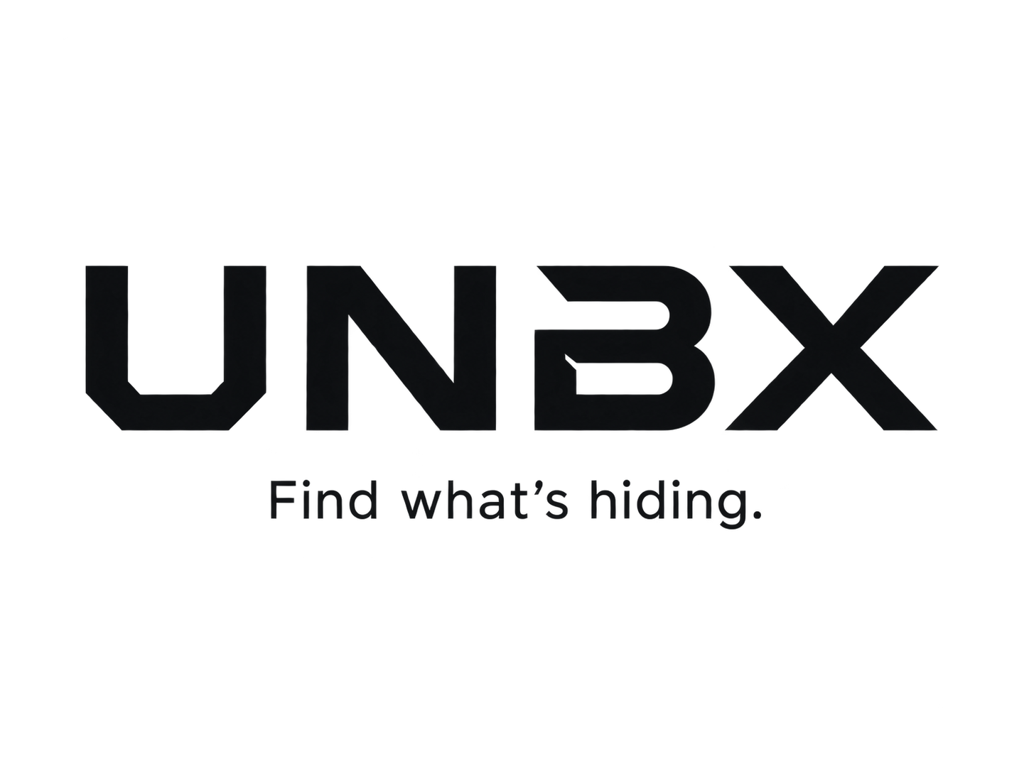 UNBX — Find what's hiding.